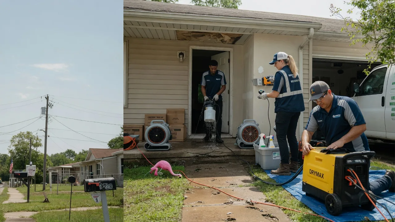 Storm Damage Water Removal in Ellettsville, IN near me